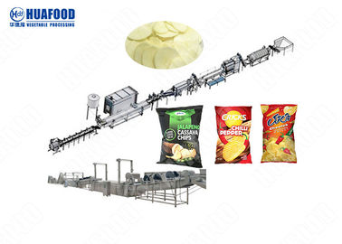 Πλήρως αυτόματα πλήρη Stackable τσιπ γλυκών πατατών που κάνουν τη γραμμή παραγωγής μηχανών