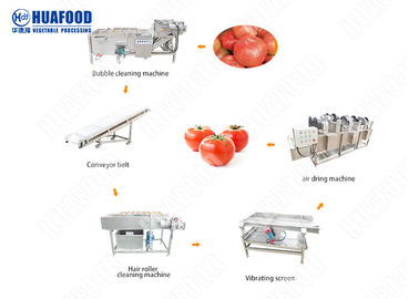 Φυτικός εξοπλισμός επεξεργασίας ντοματών μονάδων επεξεργασίας μηχανημάτων επεξεργασίας φρούτων και λαχανικών