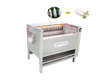 Φρέσκια μηχανή αποφλοίωσης πιπεροριζών επεξεργασίας πατατών 70kg