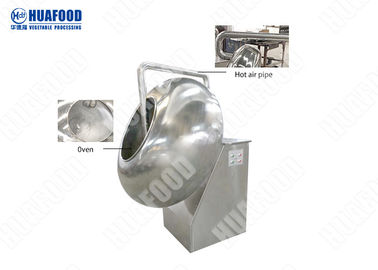Υγρή ξηρά μηχανή επιστρώματος καρυδιών καρυκευμάτων μηχανημάτων επεξεργασίας τροφίμων πρόχειρων φαγητών 50kg/h