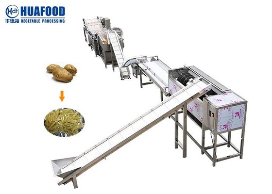Βιομηχανικοί πλυντήριο πατατών cOem αυτόματοι 2000kg/h και Peeler τύπος βουρτσών μηχανών