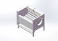 Εξοπλισμός επεξεργασίας φρούτων και λαχανικών HFD 304 ανοξείδωτη μηχανή αποφλοίωσης εγχώριων πατατών