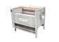 Εύκολη μηχανή αποφλοίωσης σκόρδου λειτουργίας ξηρά για το πλυντήριο πατατών καταστημάτων τροφίμων