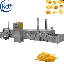 150-2000KG/H συνεχή μεταφορέων τηγανιτών πατατών επεξεργασίας τσιπ πατατών γραμμών μικρά που κατασκευάζουν τη μηχανή